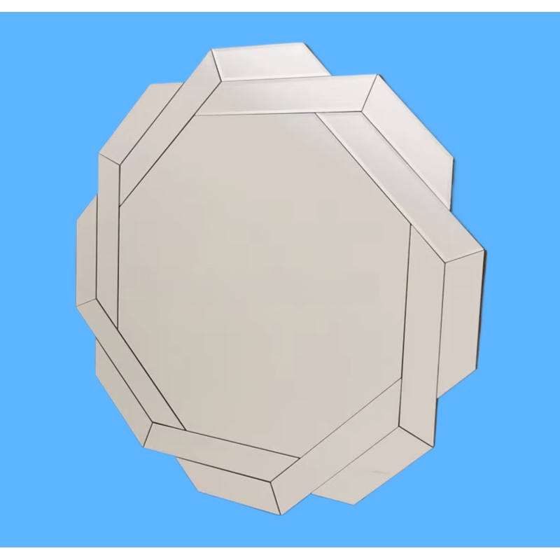 Supernalway Enterprise Irregular Beveled Frameless Decorative Mirror